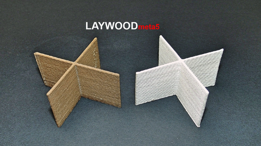 [LWm5_17-1-025] LayFilaments LAYWOODmeta5 Filament - 1.75mm - 250 g