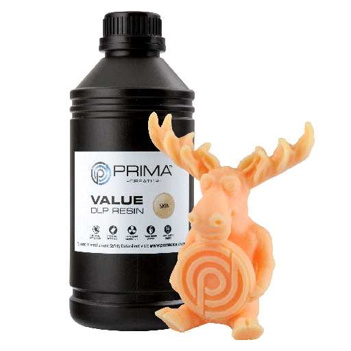 [PV-RESIN-B405-1000-SK] Resina UV/DLP PrimaCreator Value - 1000 ml - Skin