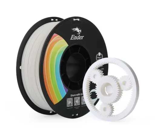 [3301010305] Creality Ender-PLA+ - Filamento para impresión 3D - 1,75mm (1Kg) - Blanco