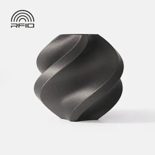 [A02-D2-1.75-1000-SPL] Bambu Lab PLA Metal - Filamento para impresión 3D – 1,75 mm (1 kg) - Gris Hierro Metálico