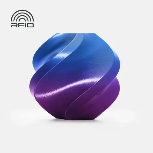 [A05-M4-1.75-1000-SPL] Bambu Lab PLA Silk Multi-Colour – 3D printing filament – 1.75 mm (1 kg) – Aurora Purple