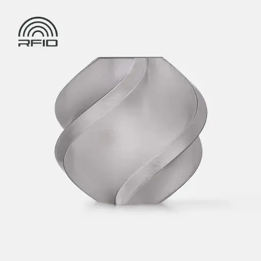 [G01-D0-1.75-1000-SPL] Bambu Lab PETG Translucent - Filamento para impresión 3D - 1,75mm (1Kg) – Gris translúcido