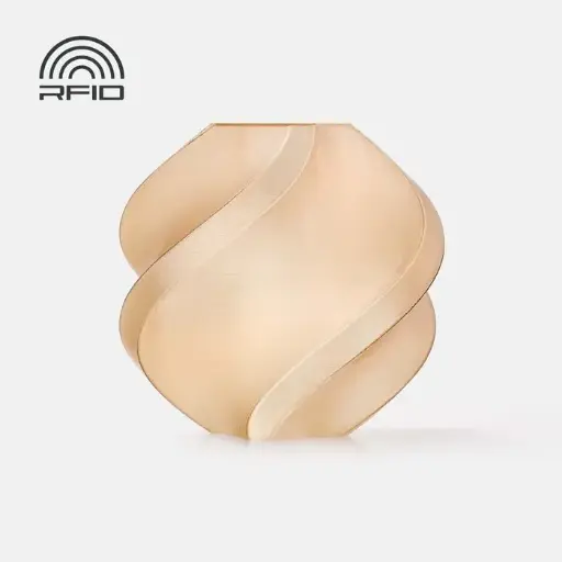 [G01-N0-1.75-1000-SPL] Bambu Lab PETG Translucent - 3D printing filament - 1.75mm (1Kg) – Marrón translúcido