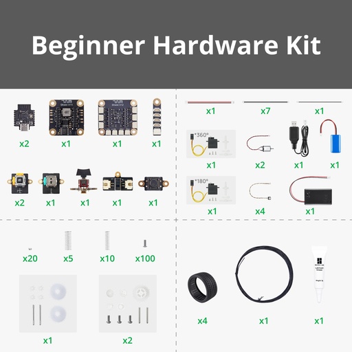 [B-ZK004] Bambu Lab CyberBrick Hardware Kit