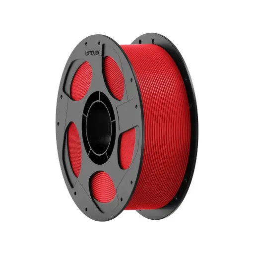 [AHPERR-10] Anycubic PETG - Filamento para impresión 3D - 1,75mm (1Kg) – Rojo