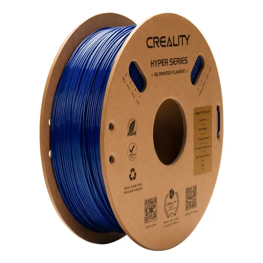 [3301030070] Creality Hyper PETG - Filamento para impresión 3D - 1,75mm (1Kg) – Azul