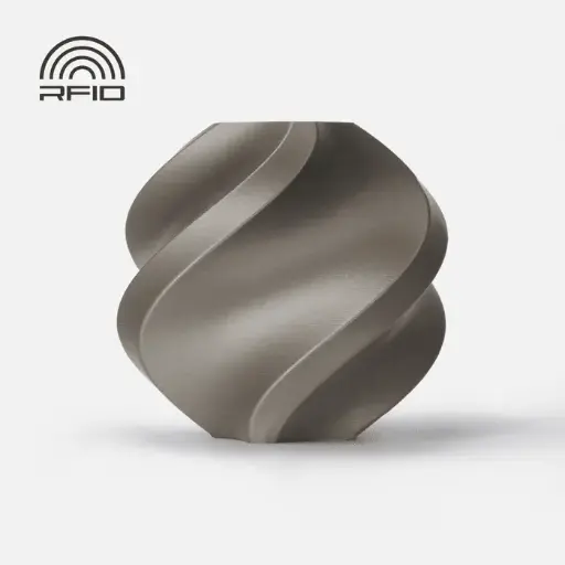 [A02-Y1-1.75-1000-SPL] Bambu Lab PLA Metal - Filamento para impresión 3D – 1,75 mm (1 kg) - Oro Iridio Metalizado