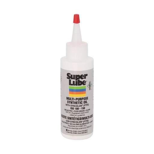 [51004] Aceite sintético multiusos Super Lube® con Syncolon® (PTFE) - 118 ml