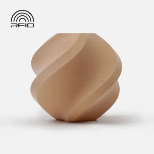 [A01-N1-1.75-1000-spl] Bambu Lab PLA Mate - Filamento para impresión 3D – 1,75 mm (1 kg) - Marrón claro