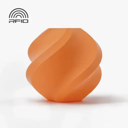 [A01-A2-1.75-1000-splfree] Bambu Lab PLA Mate Refill - Filamento para impresión 3D – 1,75 mm (1 kg) - Naranja mandarina