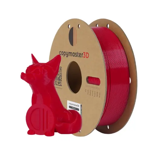 [CM-PETG-005-1-75] Copymaster3D PETG - Filamento para impresión 3D - 1,75mm (1Kg) - Rojo