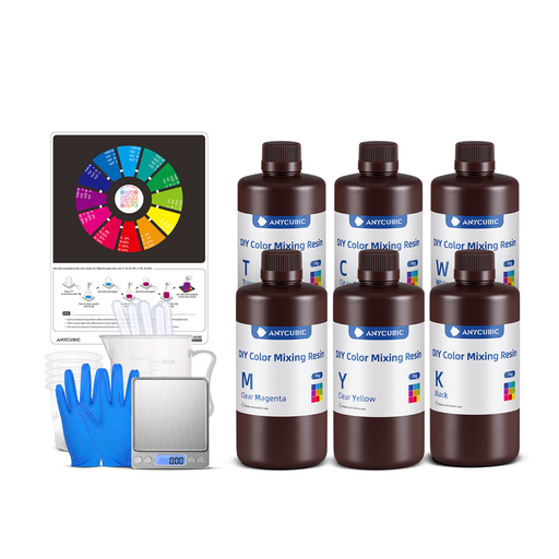 [STS01-101A-6] Resina para mezclar colores Anycubic DIY