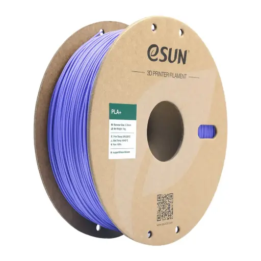 [PLA+P175VP1] eSun PLA+ - Filamento para impresión 3D – 1,75mm (1Kg) – Azul Very Peri