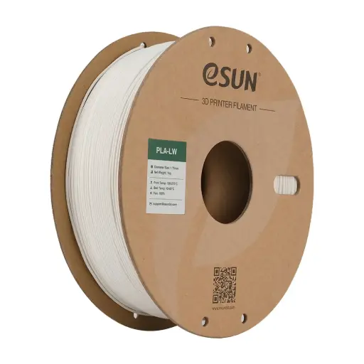 [PLA-LW175W1P1] eSUN PLA-LW - Filamento para impresión 3D - 1,75 mm (1Kg) - Natural