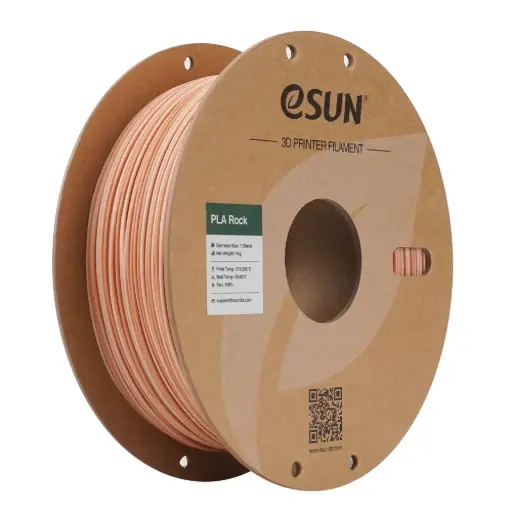 [PLA-Rock175O-TE1P1] eSUN PLA Rock - Filamento para impresión 3D - 1,75 mm (1Kg) - Granite