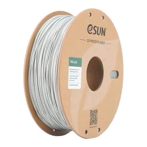 [TPU-LW175H075P1] eSUN TPU-LW - Filamento para impresión 3D - 1,75 mm (750g) - Gris