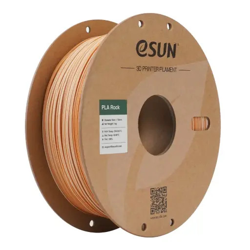 [PLA-Rock175O-SA1P1] eSUN PLA Rock - Filamento para impresión 3D - 1,75 mm (1Kg) - Sandstone