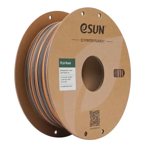 [PLA-Rock175O-PE1P1] eSUN PLA Rock - Filamento para impresión 3D - 1,75 mm (1Kg) - Pegmatite