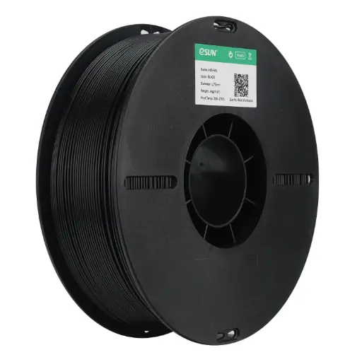 [ABS-HT175B1P1] eSUN ABS-HT - 3D Printing Filament – 1.75 mm (1 kg) – Black