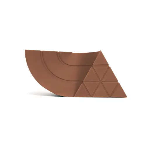 [ECPLA0BR0A100] Smartfil PLA reciclado - Filamento para impresión 3D - 1,75mm (1Kg) - Marrón