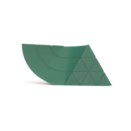 [ECPLA0GR4A100] Smartfil PLA recycled - 3D printing filament - 1.75mm (1Kg) - Military Green