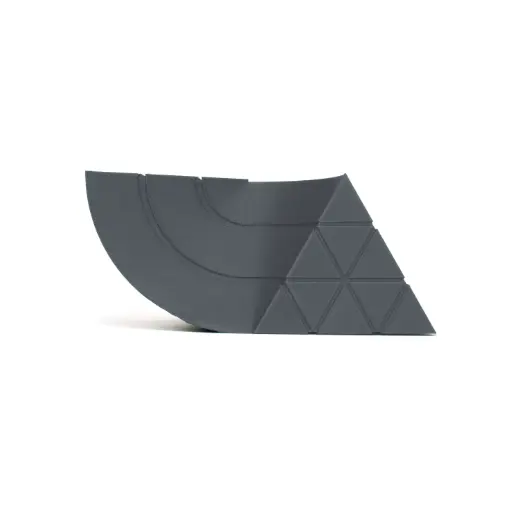 [ECPLA0GY0A100] Smartfil PLA reciclado - Filamento para impresión 3D - 1,75mm (1Kg) - Gris oscuro