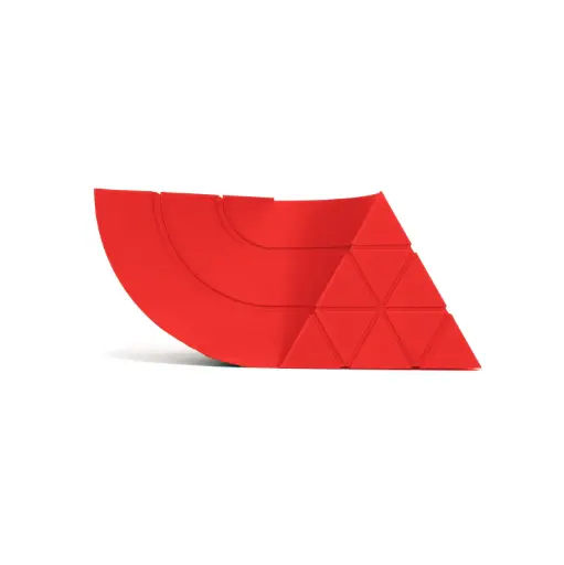[ECPLA0RE0A100] Smartfil PLA reciclado - Filamento para impresión 3D - 1,75mm (1Kg) - Rojo