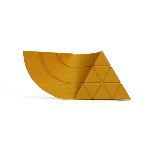 [SMPLA0GL1A100] Smartfil PLA SILK - Filamento para impresión 3D - 1,75mm (1Kg) - Yellow Gold