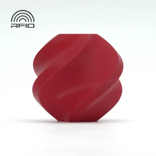 [A01-R4-1.75-1000-SPLFREE] Bambu Lab PLA Mate Refill - Filamento para impresión 3D – 1,75 mm (1 kg) - Rojo oscuro