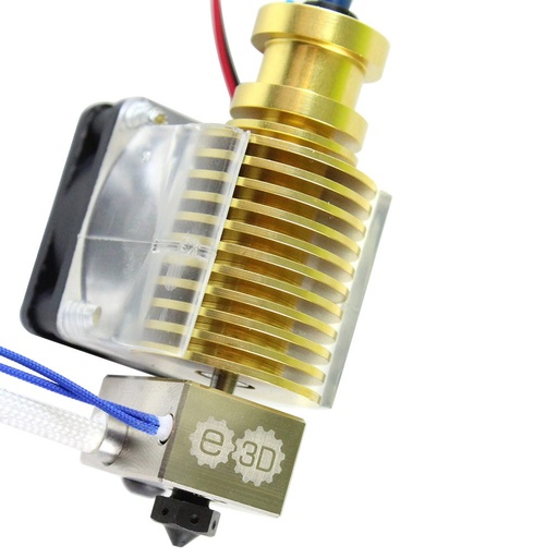 [V6-175-GOLD-12V-AS] E3D V6 Gold Edition HotEnd - 1,75mm - 12V