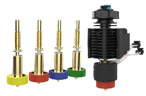 [REVO-MICRO-175-12V-AS-FL] E3D RapidChange Revo™ Micro - 1,75 mm, 12 V Kit de carga completa