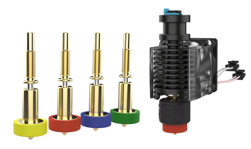 [REVO-SIX-175-12V-AS-FL] E3D RapidChange Revo™ Six - 1,75 mm, 12 V Kit de carga completa