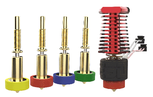 [REVO-VORON-175-12V-AS-FL] E3D RapidChange Revo™ Voron - 1.75mm, 12V Fully Loaded Nozzle Kit