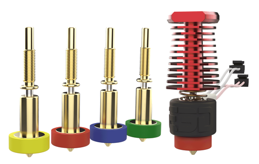 [REVO-VORON-175-24V-AS-FL] E3D RapidChange Revo™ Voron - Kit de boquillas totalmente cargadas de 1,75 mm y 24 V.