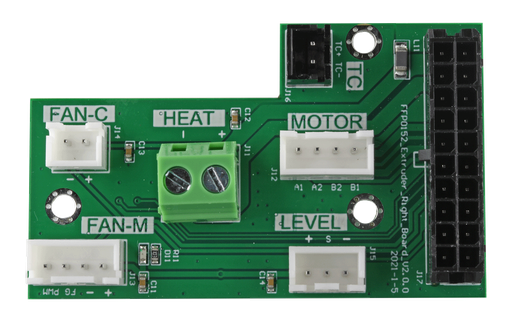 [20002968001] Flashforge Creator 4 Placa extrusora derecha
