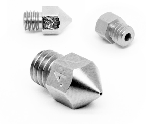 [M2585-06] Micro Swiss - Boquilla MK8 0,60mm Acero para herramientas A2 chapado resistente al desgaste