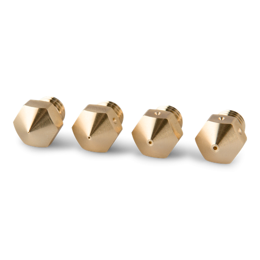 [PC-NMP-2468B-MK10] Boquillas de latón de distintos tamaños para PrimaCreator MK10 - 4 unidades