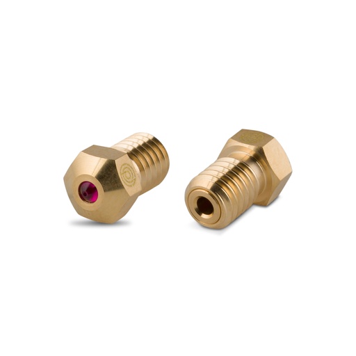 [PC-NSP-06Hx1-M6] PrimaCreator RepRap M6 Ruby Nozzle 0,6 mm - 1,75 mm - 1 pcs