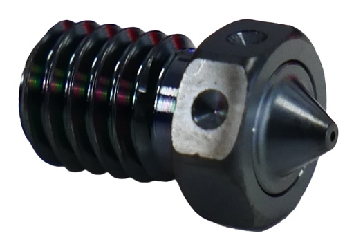 [V6-NOZZLE-OBX-0250-SPK] E3D V6 ObXidian Nozzle - 1 pcs
