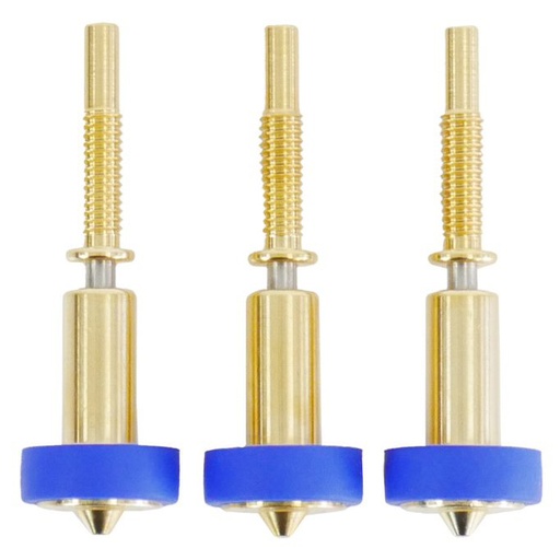 [RC-NOZZLE-HF-0600-3PK] E3D RapidChange Revo Conjunto de boquilla de alto flujo de 0,6 mm - Paquete de 3