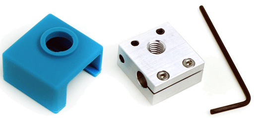 [M2708] Bloque calefactor Micro Swiss con calcetín de silicona Impresora CR-6 SE