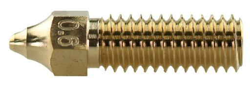 [PC-NSP-06Bx1-K1] PrimaCreator Creality K1/ K1 Max Boquilla de latón 0,6 mm - 1 ud.