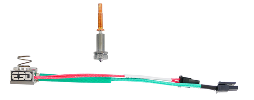 [REVO-HOT-PT100-HT-AS-HTA] E3D Revo High Temp Hotside - PT100 - Single Nozzle Kit