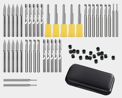 [Commonly-Used-Milling-Bit-Bundle] Carvera Paquete de fresas de uso común