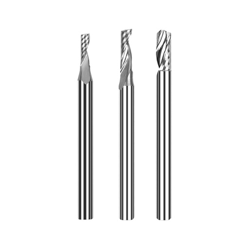 [110608420] TwoTrees HRC55 3.175mm Carbide End Mill Cutter for CNC- 3pcs