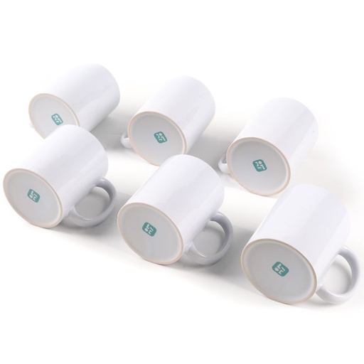 [SG-RSHB-0007-US-L-B2B] LOKLiK Sublimation Mugs - Blank - 325 ml - 6-pack