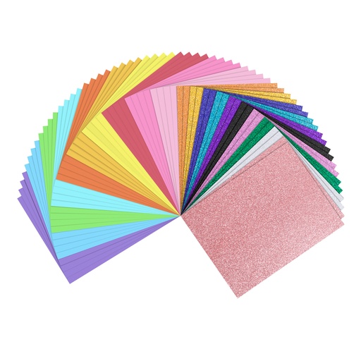 [SG-KPZ-0002-US-L-B2B] Paquete de cartulinas LOKLiK - 20 colores - 60 unidades