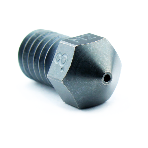[M2600-08] Micro Swiss M2 Hardened High Speed Steel Nozzle RepRap - M6 Thread 1.75mm Filament - 0.80mm
